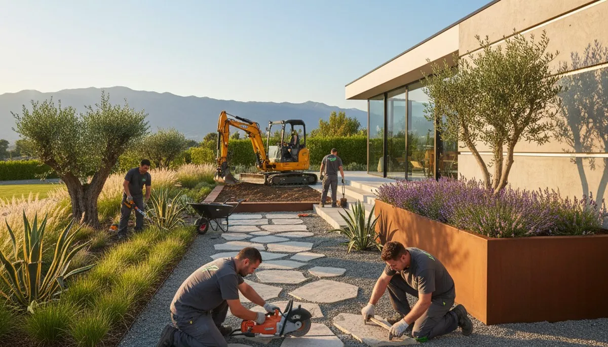 Professional landscaping service in Fresno, CA for Central Valley residential property care