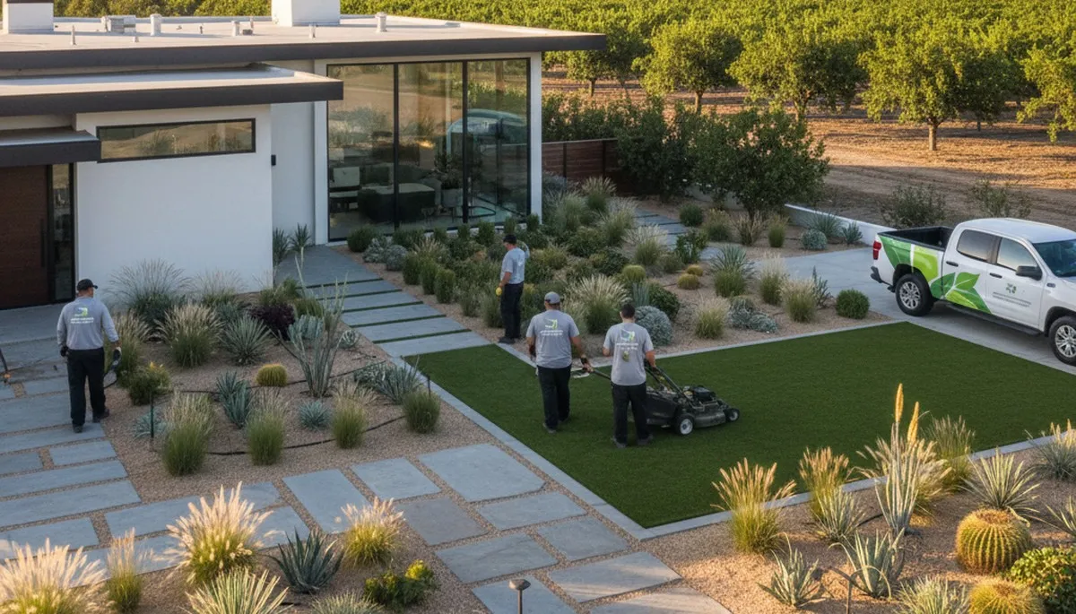 Landscaping service in Fresno, CA for residential and commercial outdoor maintenance