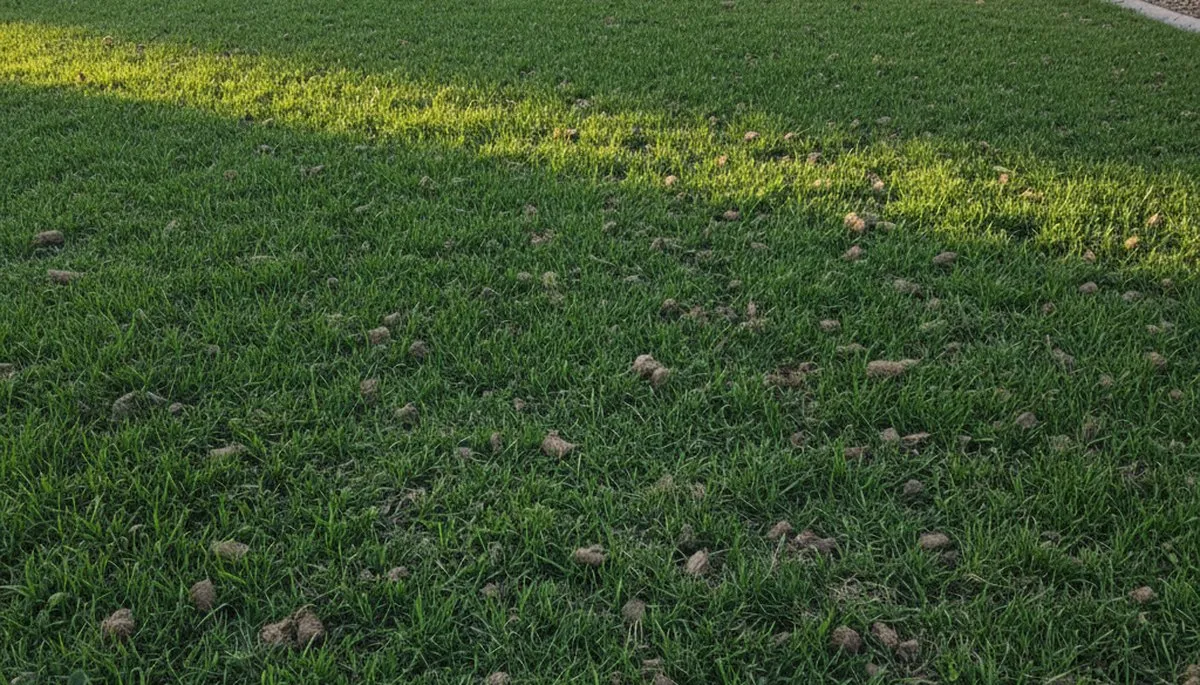 Fresno CA lawn recovering after professional aeration by Chop Chop Landscaping showing healthier turf growth
